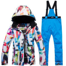 Winter Outdoor Ski Suit Women′s Windproof, Waterproof, Warm Snowboard and Double Snowboard Ski Suit